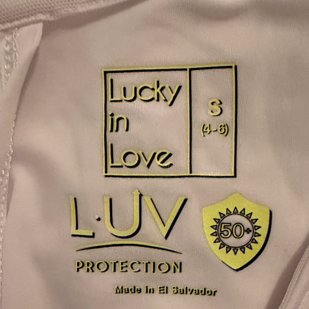 Lucky in Love Cream UV Protection Top - Picture 2 of 5